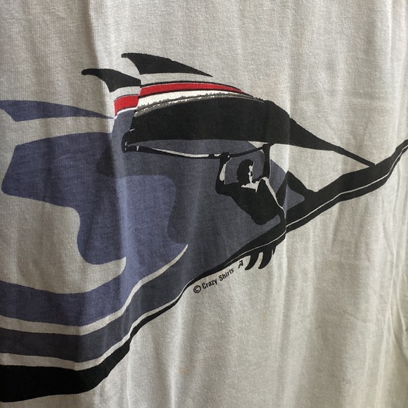 VTG crazy shirt kite surfer - Picture 3 of 5